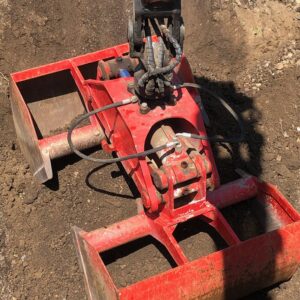 topsoil away